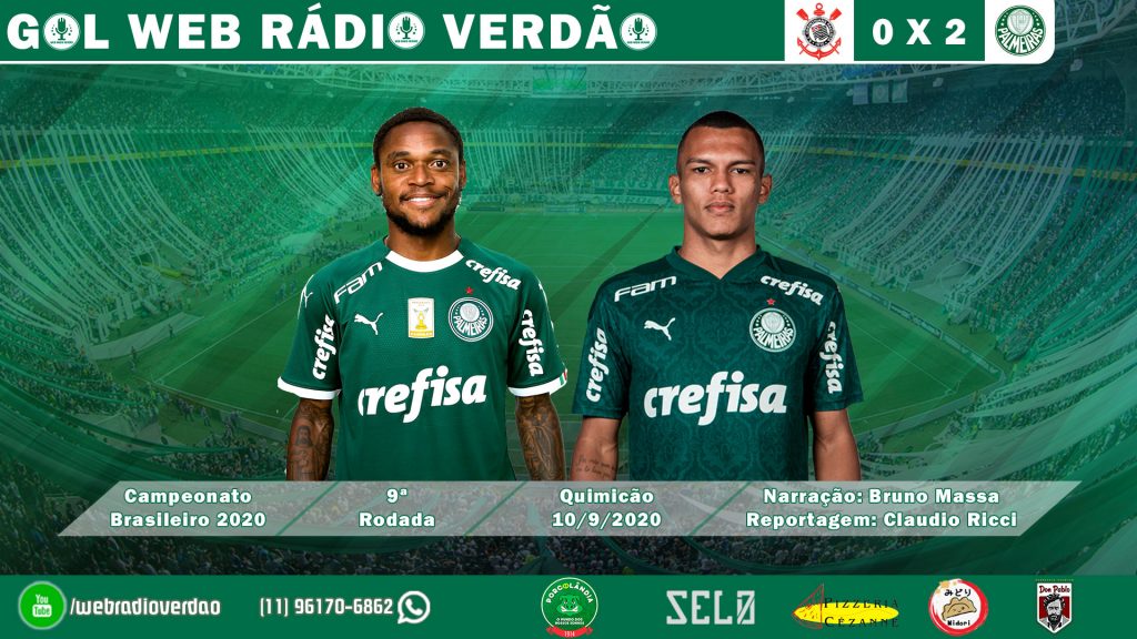 Gols de Luiz Adriano e Gabriel Veron - Corinthians 0x2 Palmeiras