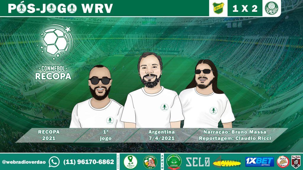 Pós-jogo Defensa y Justicia 1x2 Palmeiras - Recopa 2021