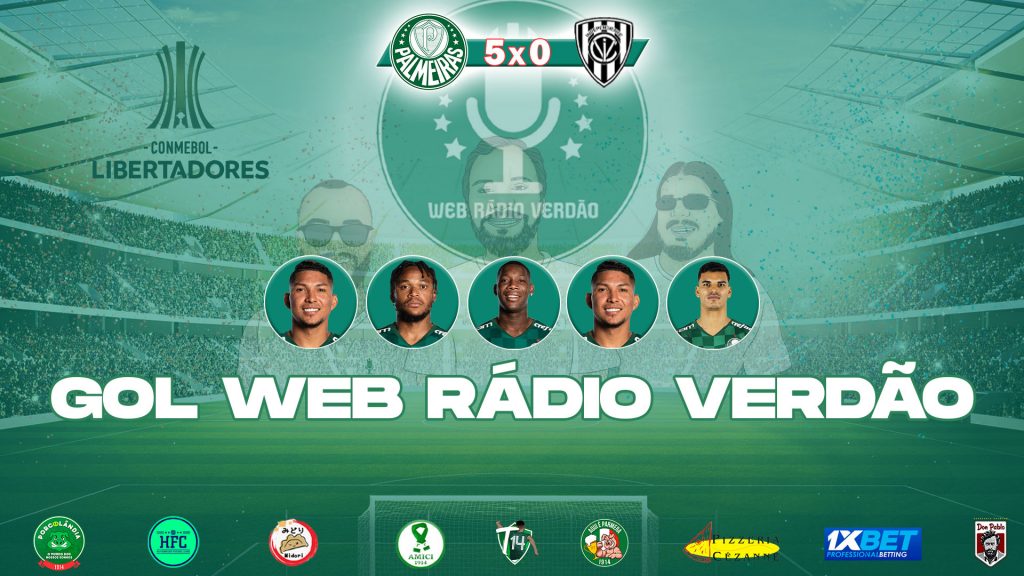 Rony, L Adriano, Patrick, Danilo Barbosa - Palmeiras 5x0 Independiente Del Valle - Libertadores 2021