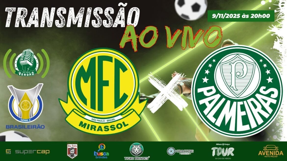 Mirassol x Palmeiras