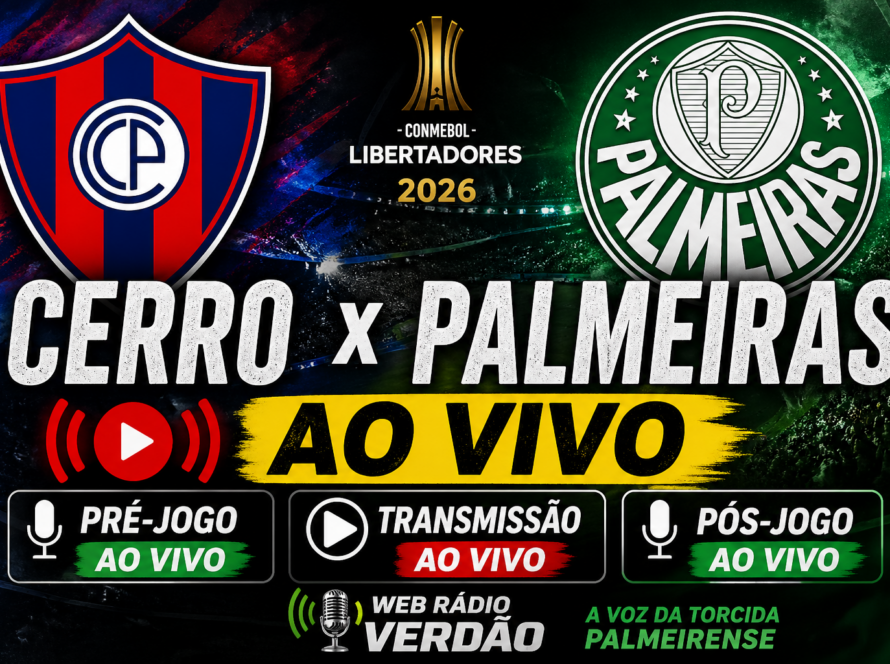 CERRO PORTEÑO x PALMEIRAS AO VIVO