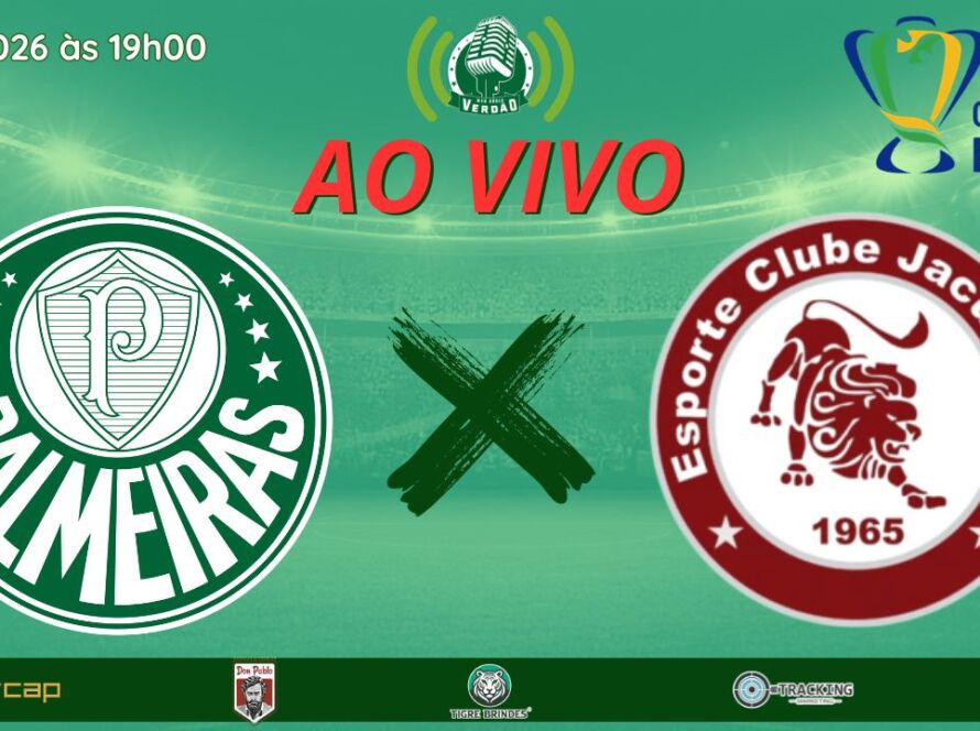 PALMEIRAS x JACUIPENSE AO VIVO