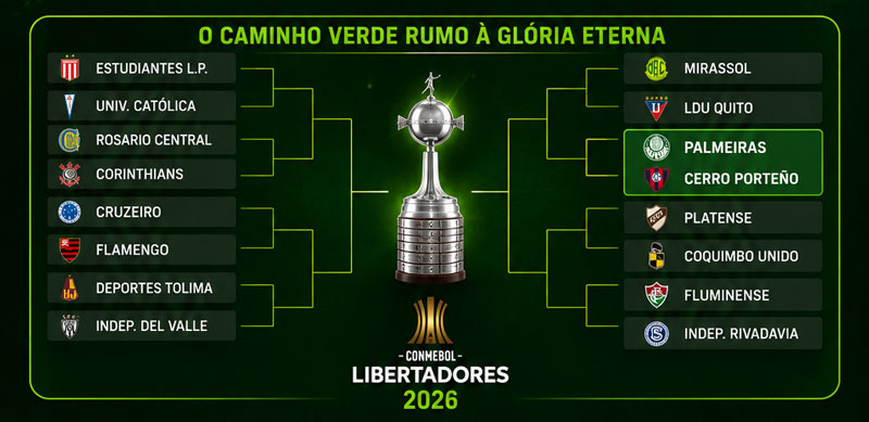 PALMEIRAS x CERRO PORTEÑO