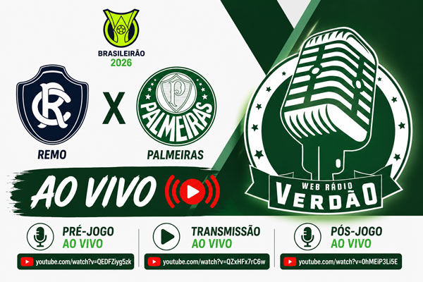 REMO x PALMEIRAS AO VIVO