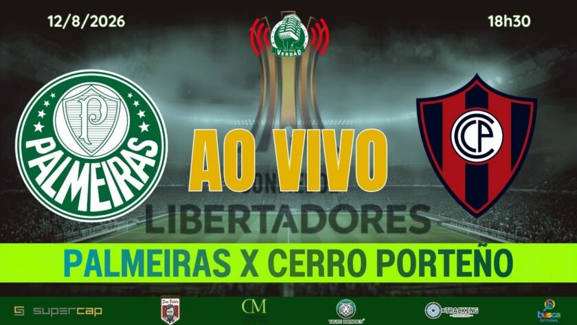 Palmeiras x Cerro Porteño (AO VIVO)