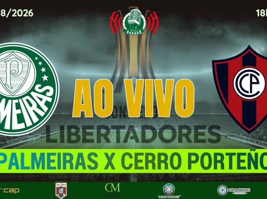 Palmeiras x Cerro Porteño (AO VIVO)