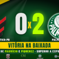 Athletico-PR 0x2 Palmeiras: Verdão vence na Baixada mesmo com um a menos